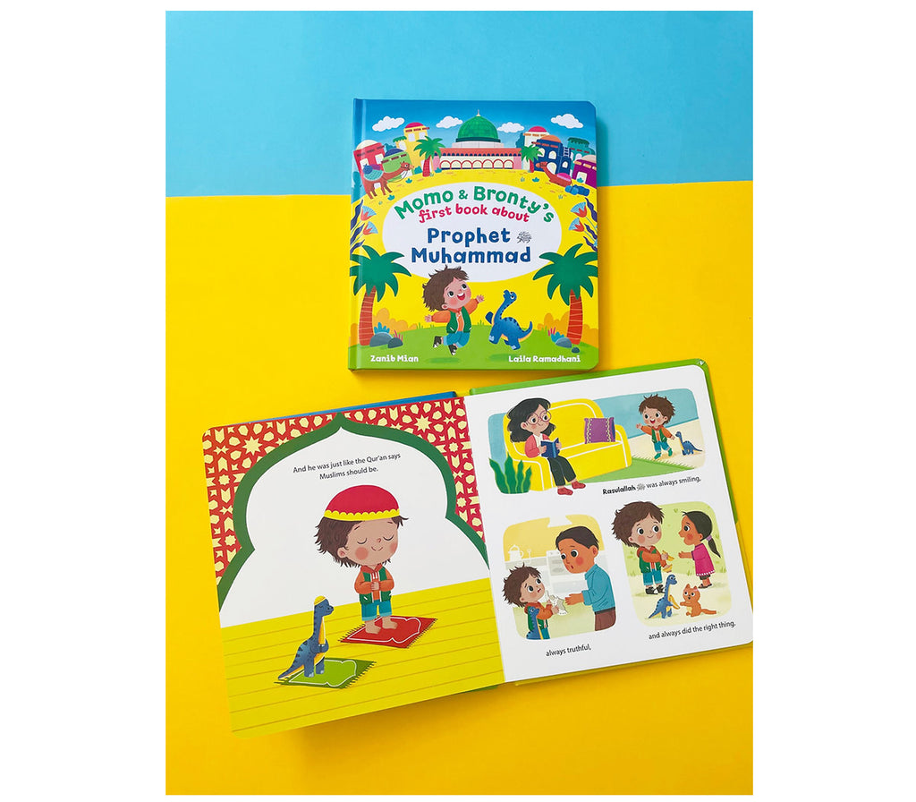 Momo & Bronty's First Book About Prophet Muhammad (saw) MUSLIM CHILDREN'S BOOK