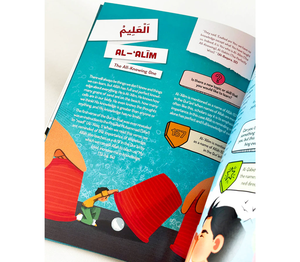 Atlas of Al Asma Ul Husna | Islamic Children's Book OAK CREATIVE