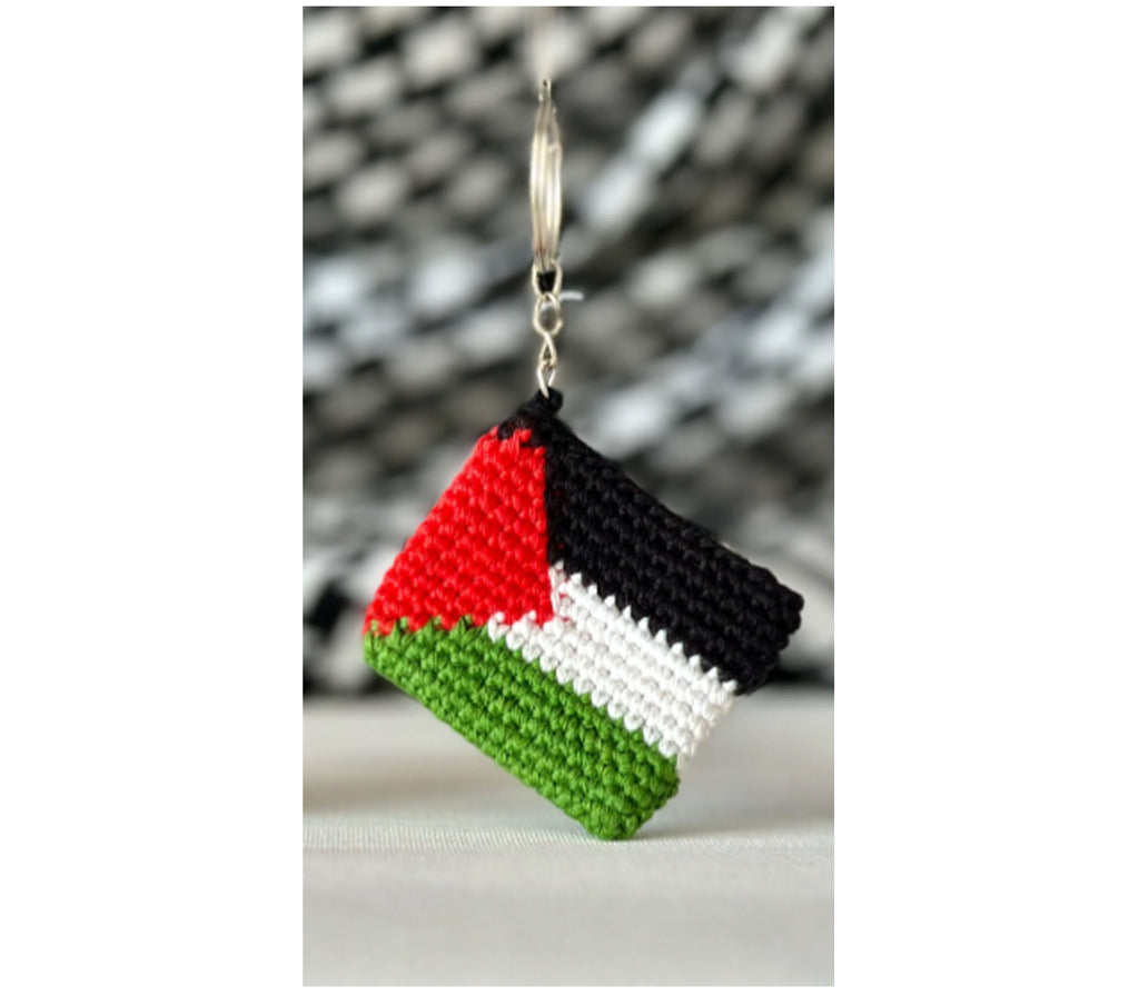 Palestine Keychain Palestine Flag Oak Creative Designs