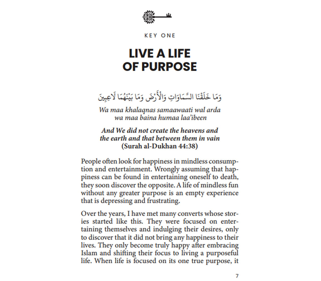 25 Keys To A Happy Life: From The Qur'an and Sunnah Kube publishing