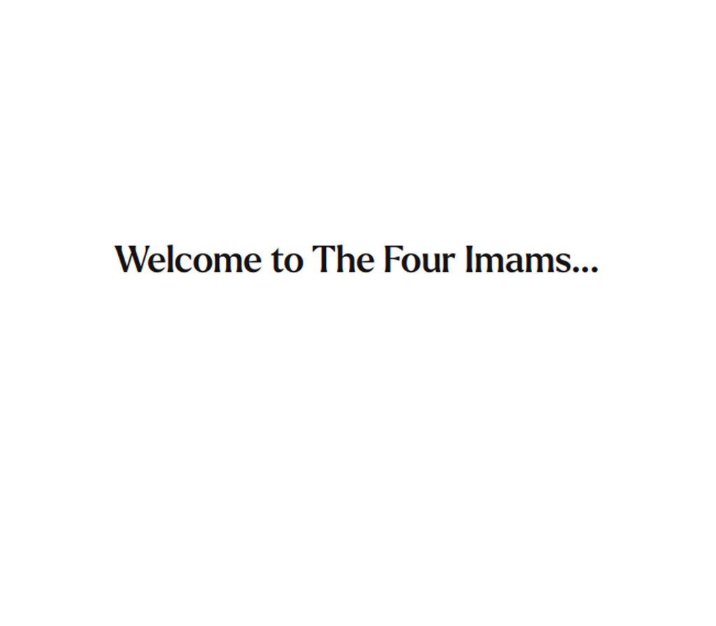 The Four Imams Kube publishing