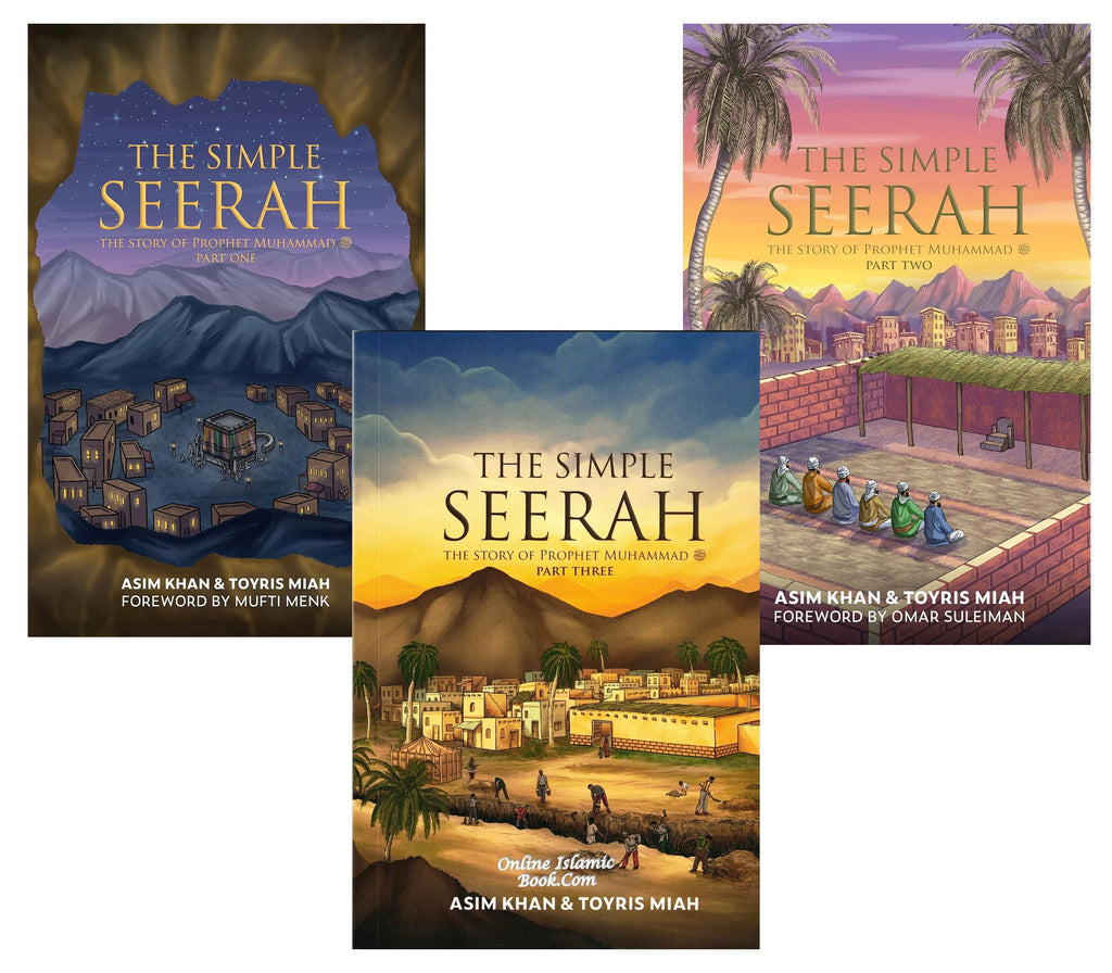 The Simple Seerah: The Story of Prophet Muhammad ﷺ - Book Set Kube publishing