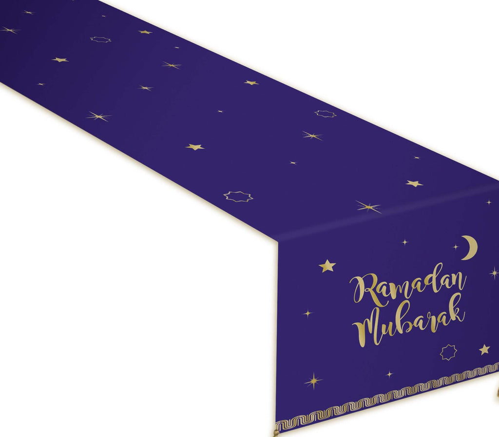 RAMADAN MUBARAK FABRIC RUNNER PARTY CITY