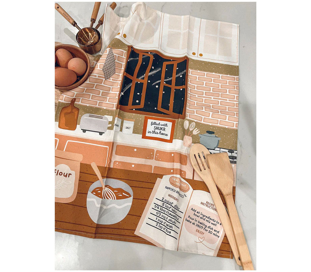 Halal Kitchen Tea Towel MARYAMS CORNER