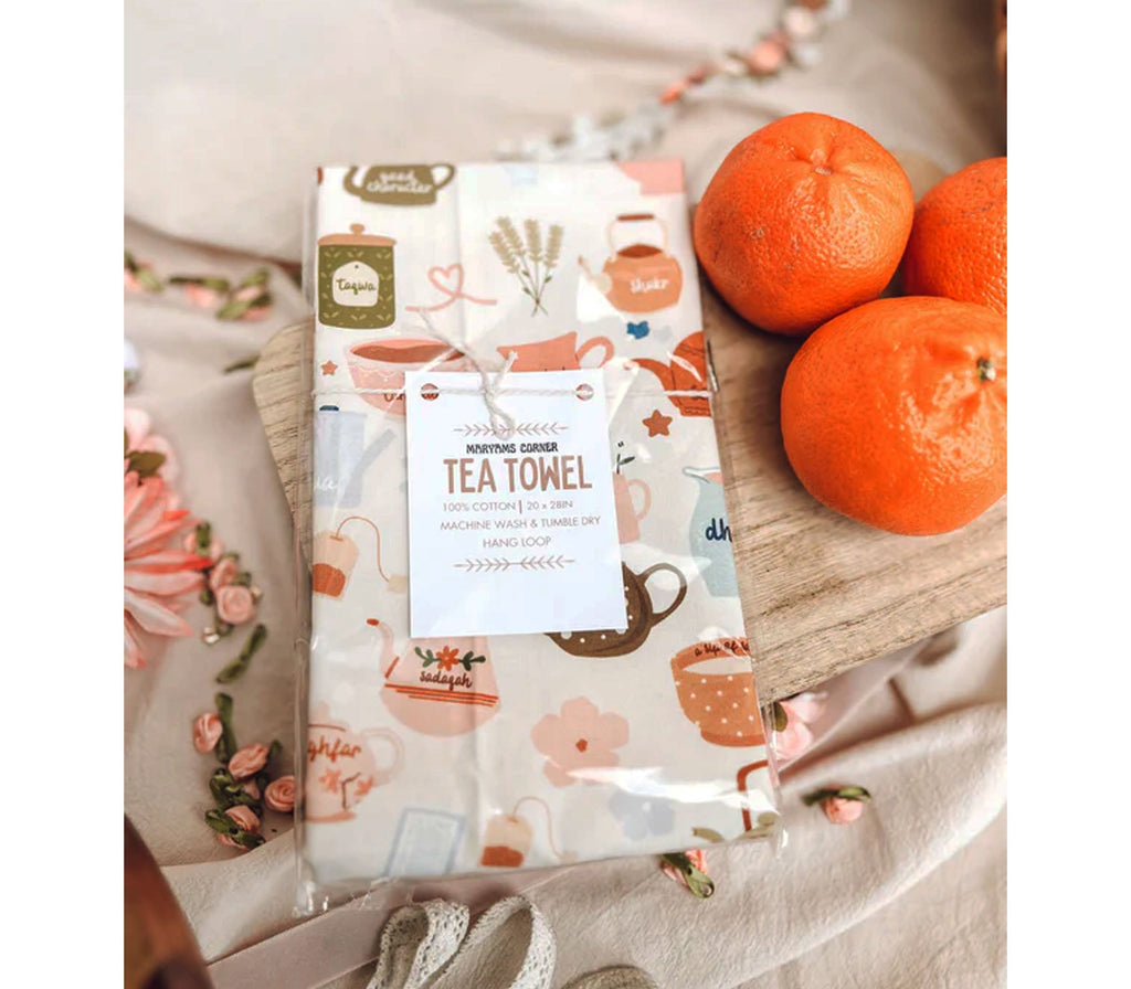 Righteous Deeds Tea Towel MARYAMS CORNER