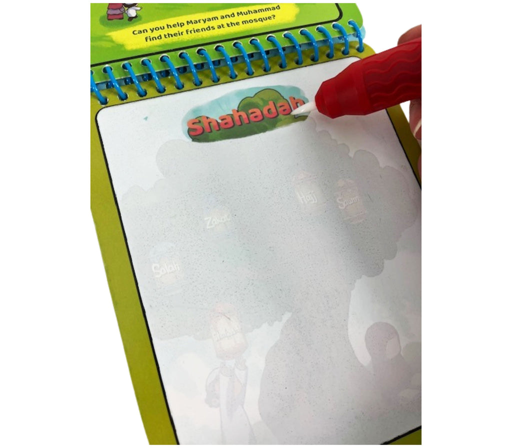 WATERBOARD COLOURING BOOK DATE TREE BOOKS