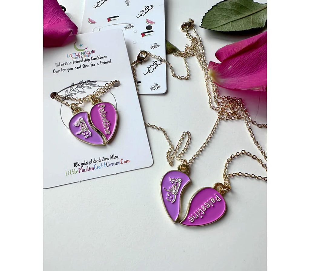 Palestine Friendship Necklace | Give one to a Friend LITTLE MUSLIM CRAFT CORNER