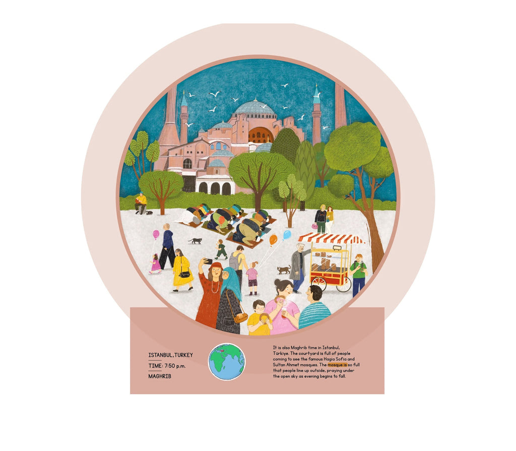 A World Always Praying | Islamic Children's Book OAK CREATIVE