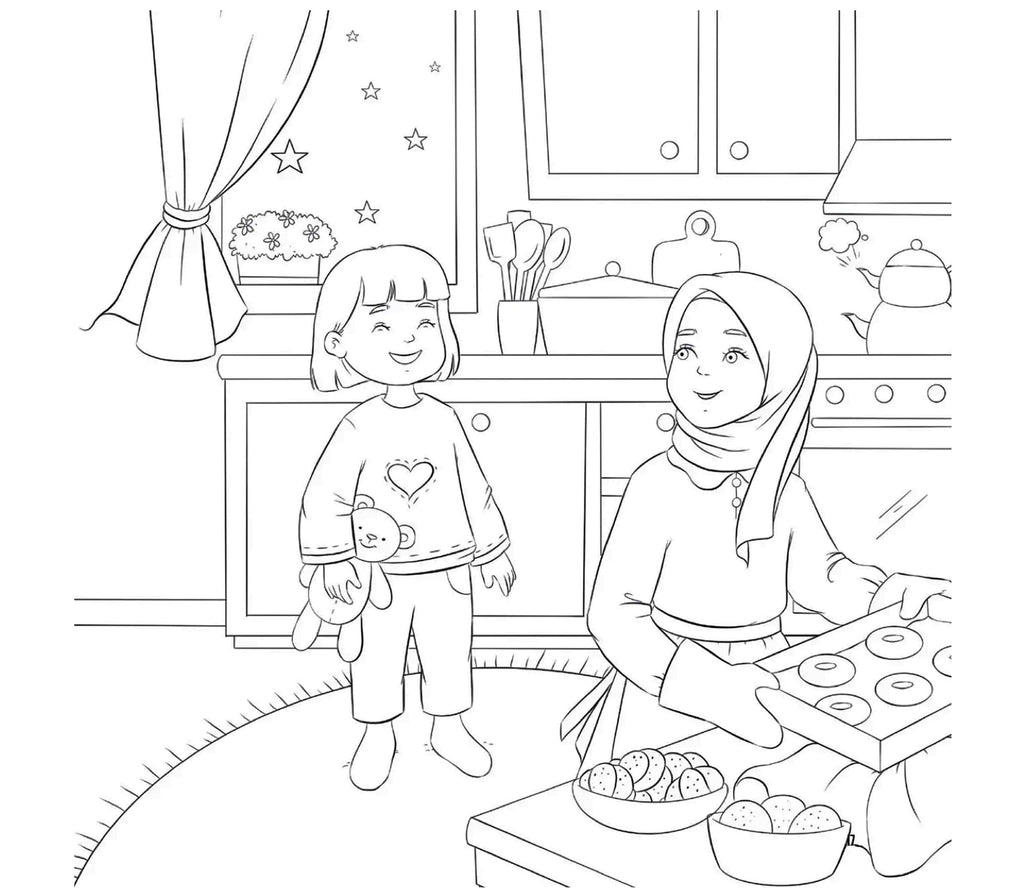 Ramadan Nights - Islamic Children's Activity and Colouring Book OAK CREATIVE