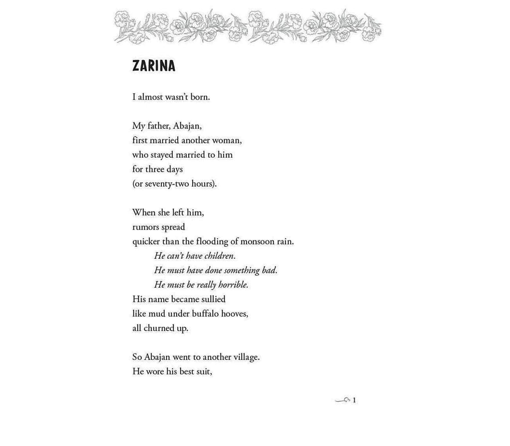 Zarina Divided | Hardcover Harper Collins Publishers