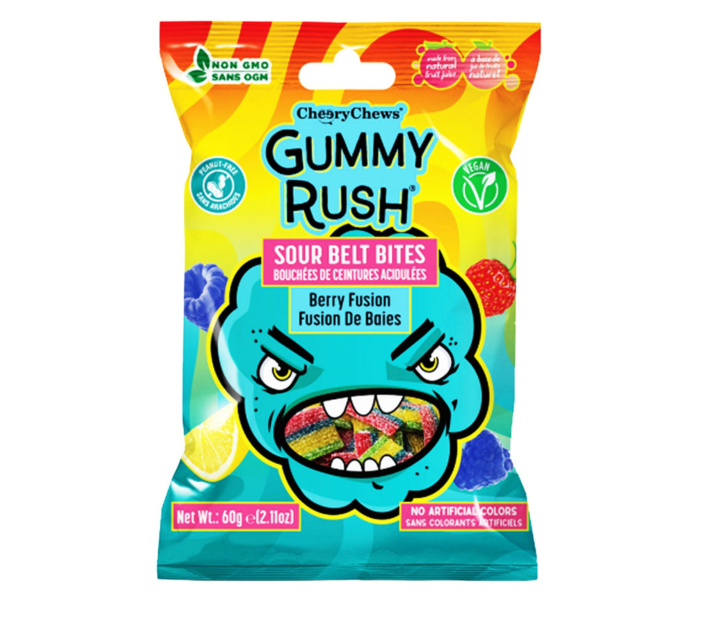 Sour Belt Bites Berry Fusion GUMMY RUSH