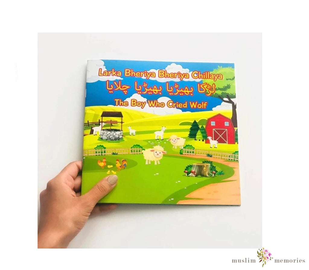 Larka Bheriya Bheriya Chillaya Urdu Children's Book Muslim Memories