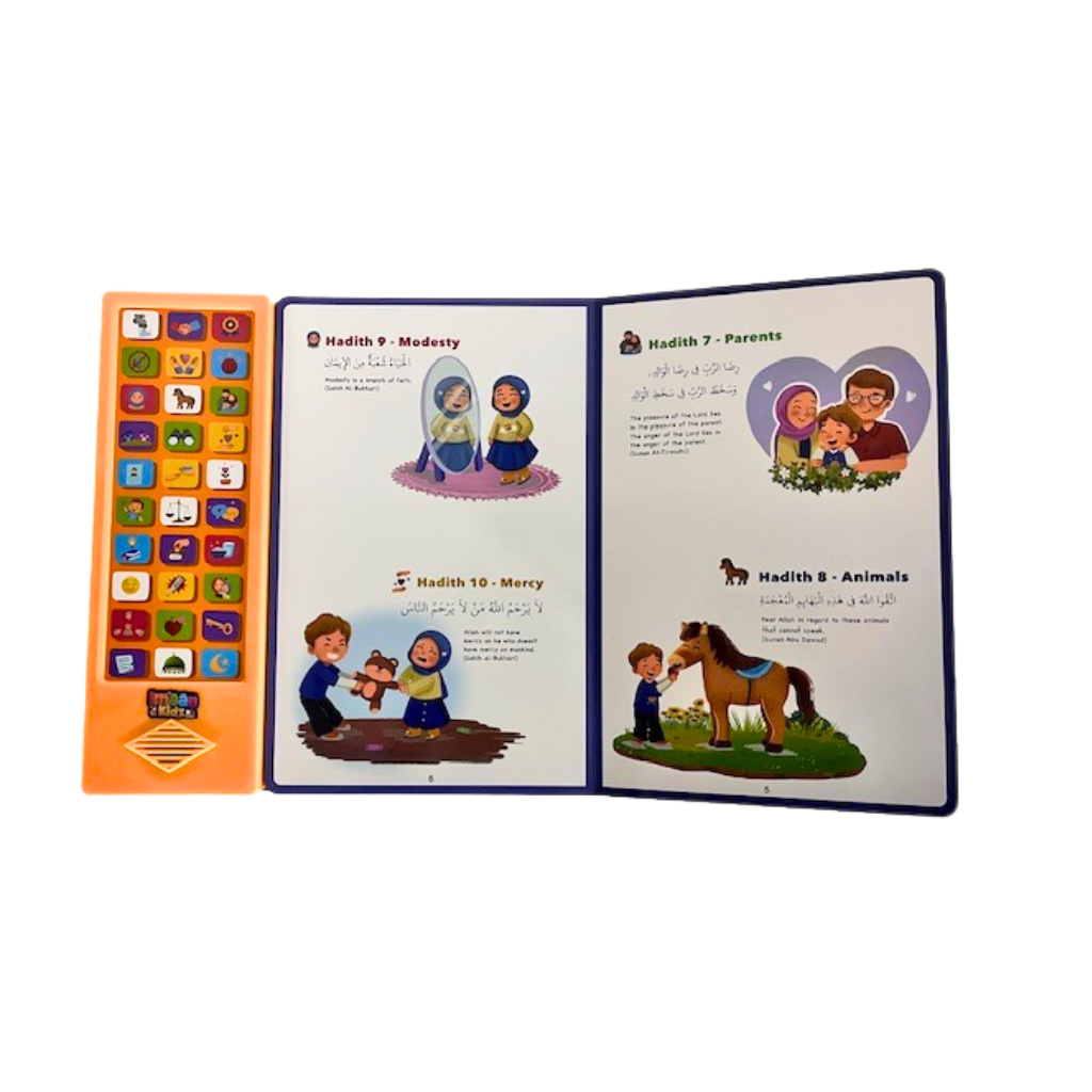 Let's Learn Daily Hadith Sound Book By Imaan Kidz Imaan Kidz
