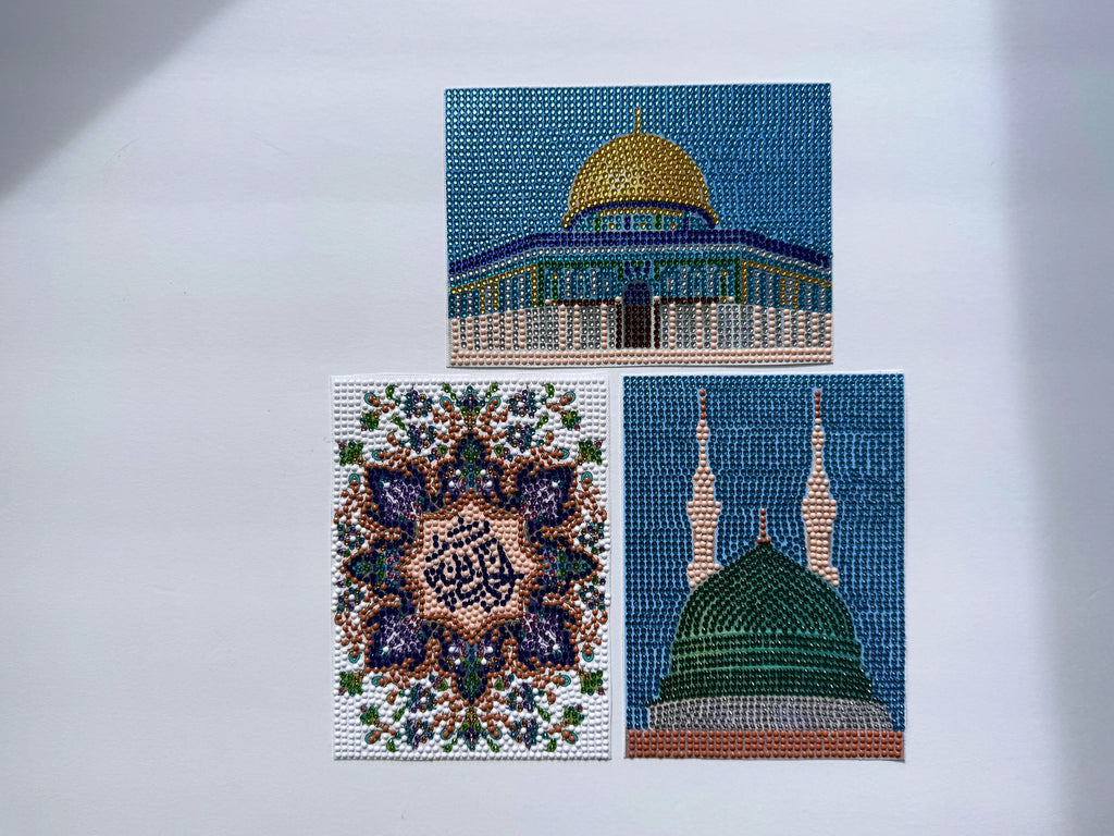 Masjid An-Nabawi - Diamond Art Kit Kandeely