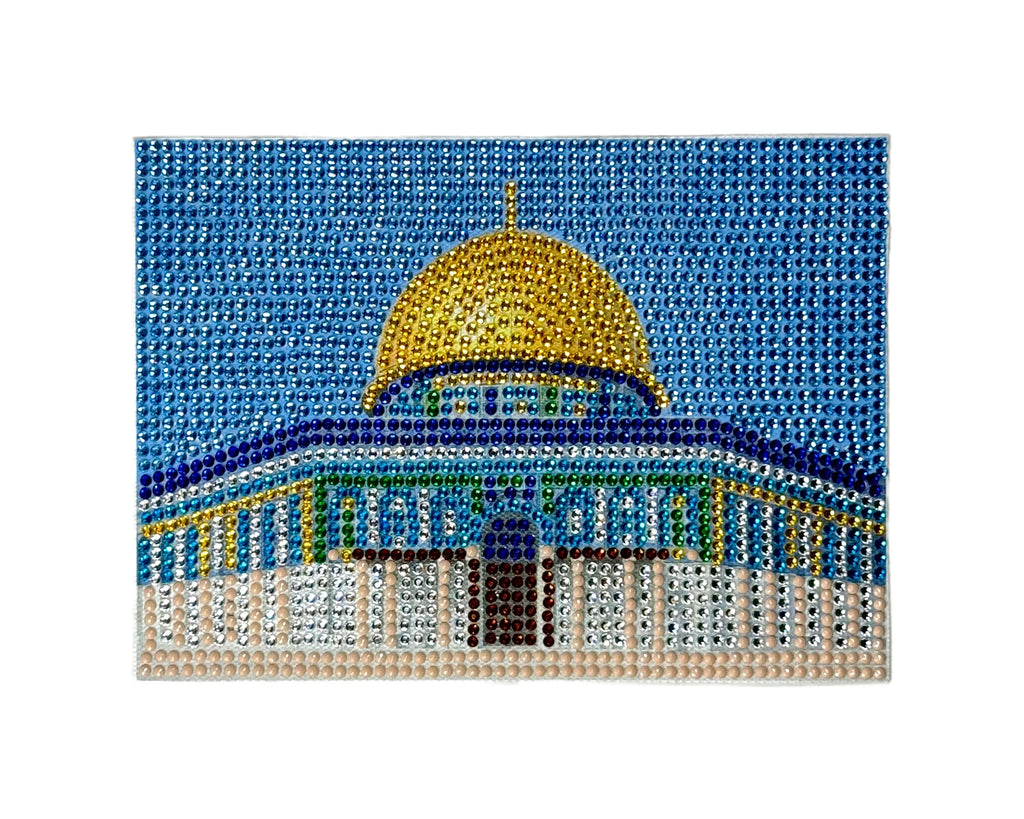 Dome of the Rock Canvas- Diamond Art Kit Kandeely