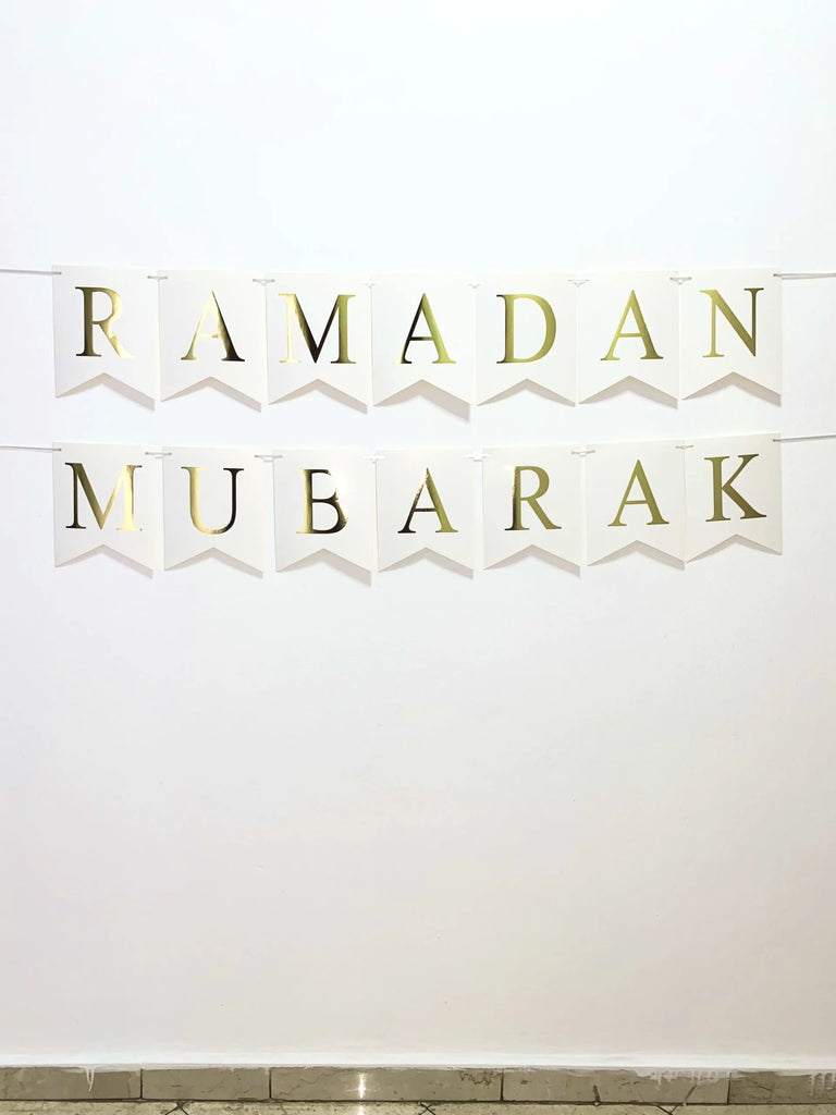 Ramadan Mubarak Fishtail Banner U-SHINE CRAFT CO.