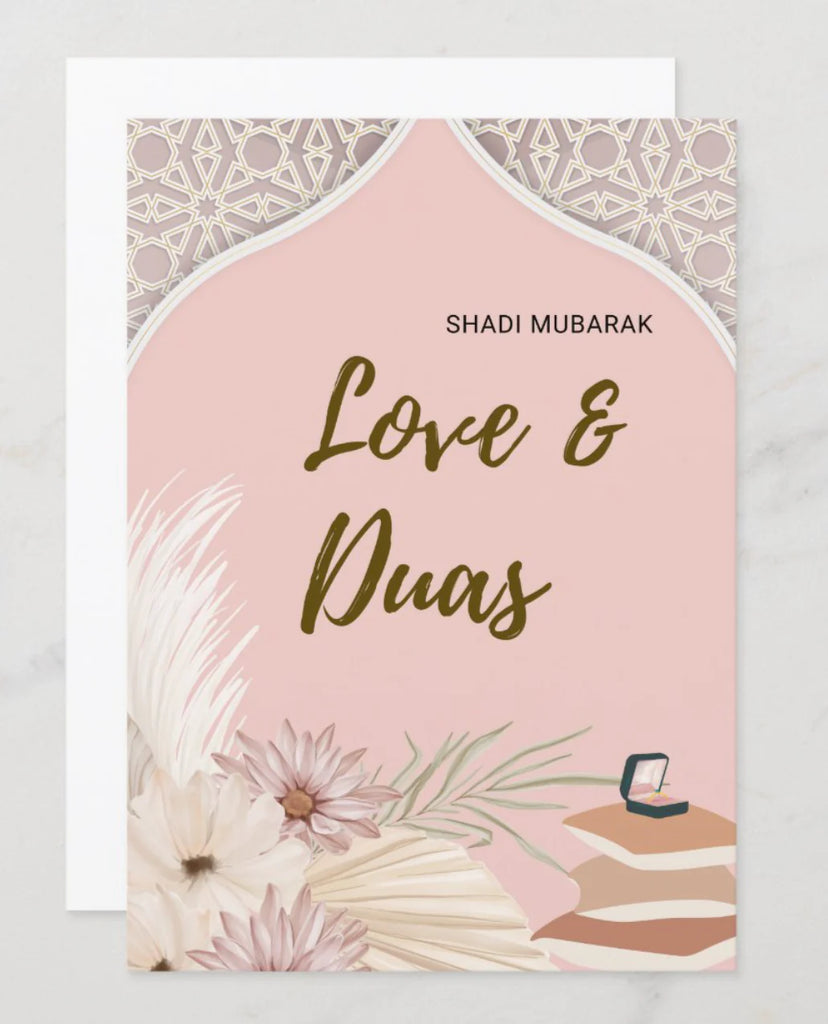 Modern Muslim Greeting Cards | 12 Cards | 12 Envelopes | 12 Stickers Ink Inspired Studio