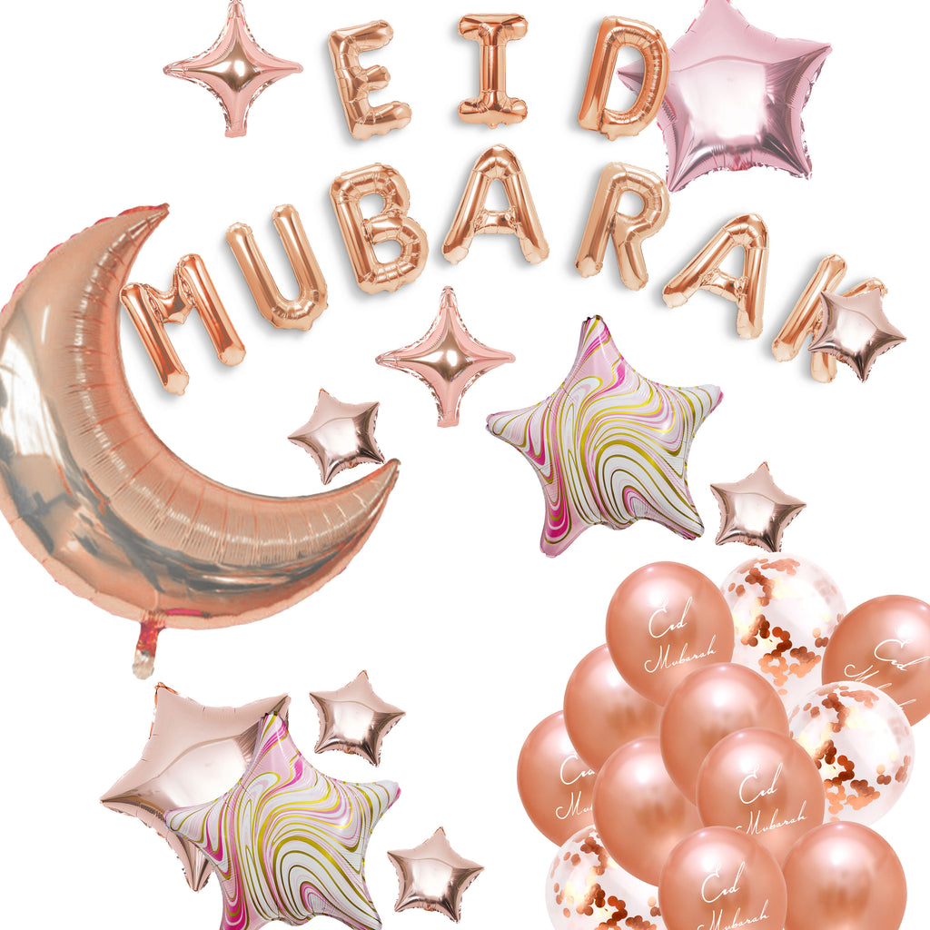 Blissful Blush Eid Mubarak Bundle Set Muslim Memories