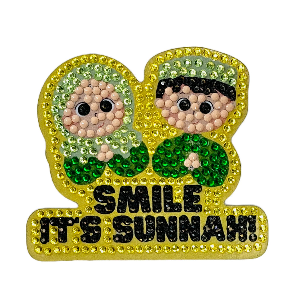 Smile It’s Sunnah! Acrylic Magnet - Diamond Art Kit Kandeely