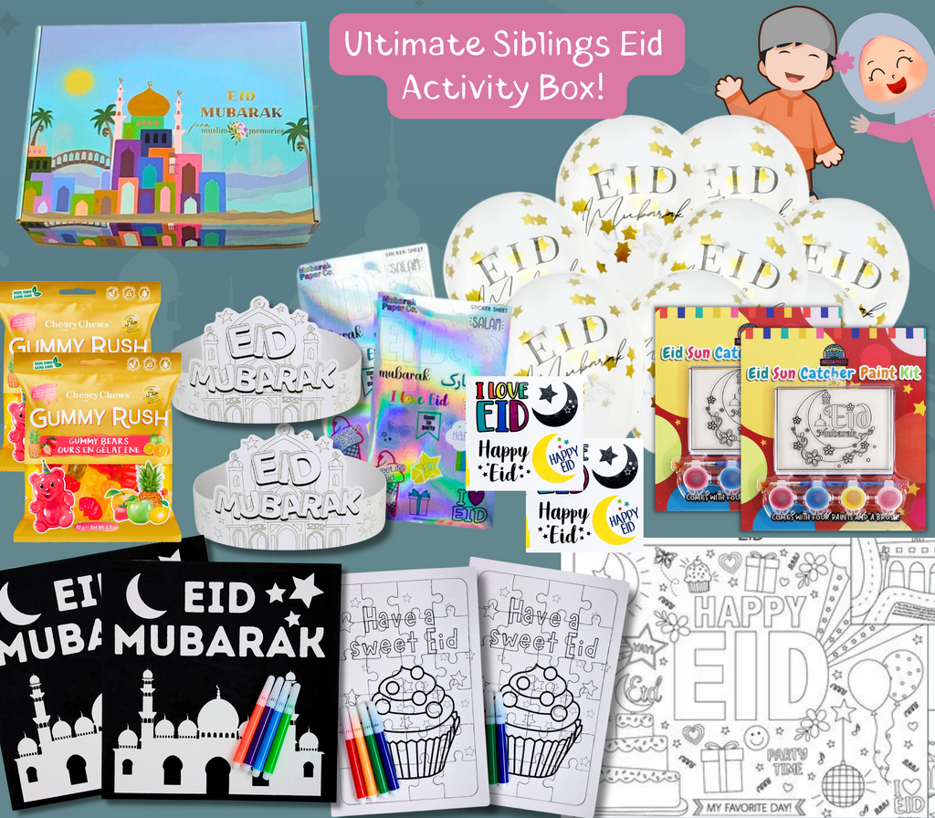 Ultimate Siblings Eid Activity Box! Muslim Memories