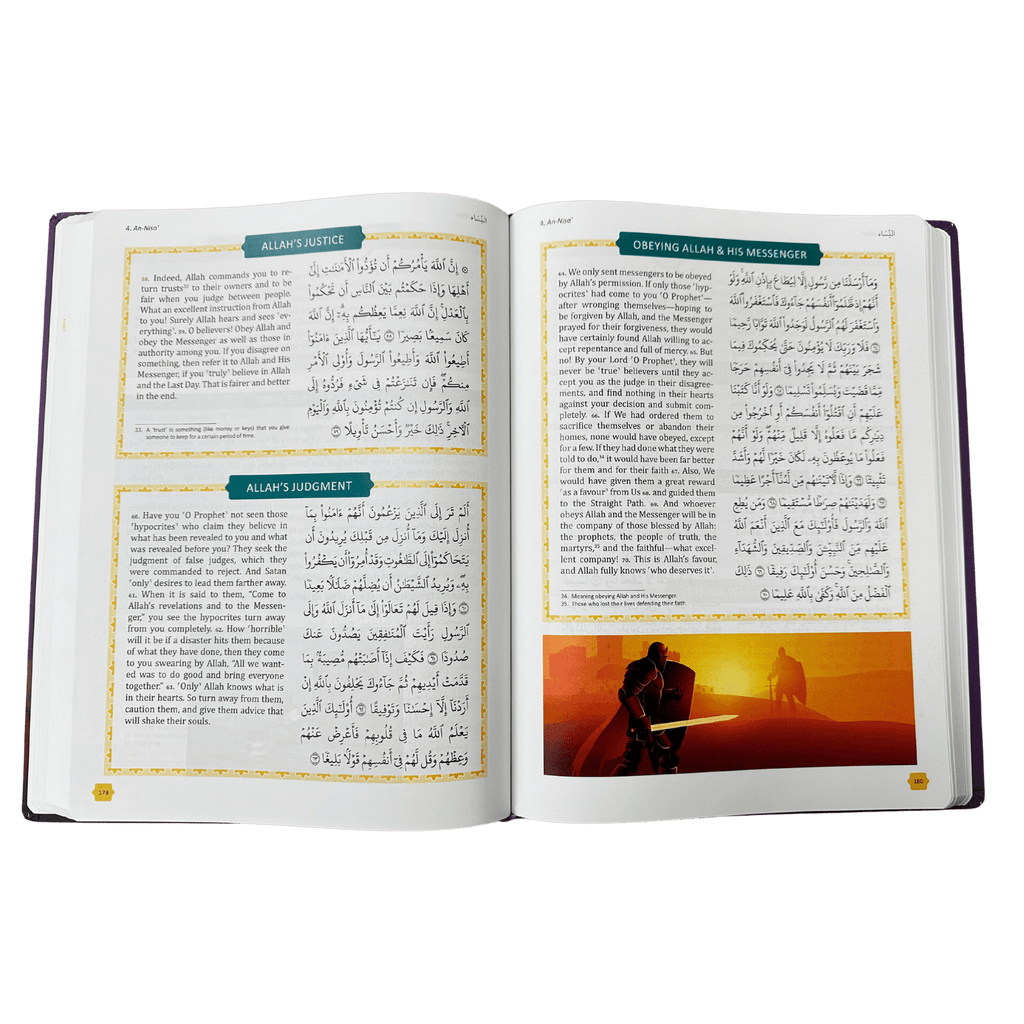 The Clear Quran Tafsir For Kids - Surahs 1-9 Volume 1 | Hardcover Furqaan Bookstore