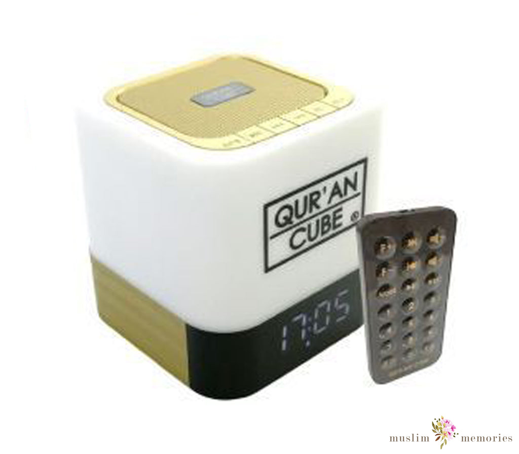 Quran Speaker Cube LED Light with Bluetooth Quran Cube