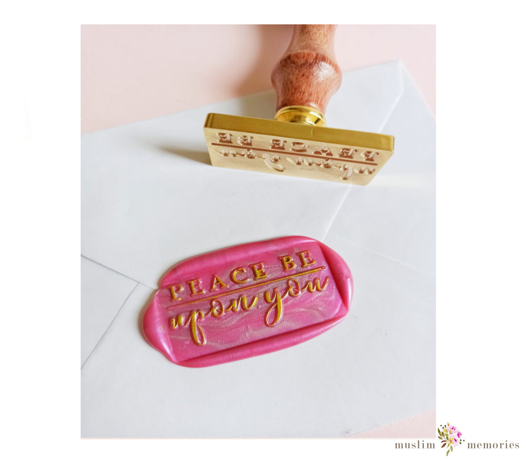 Islamic Stationary Kit Wax Seal Stamp, Sealing Stamp for Ramadan Eid gifts, Greeting cards and Envelop Muslim Memories