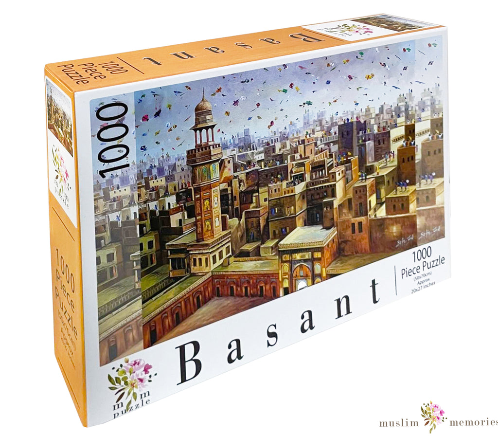 Basant Festival Jigsaw Puzzle 1000 Pieces of Colorful Fun Muslim Memories