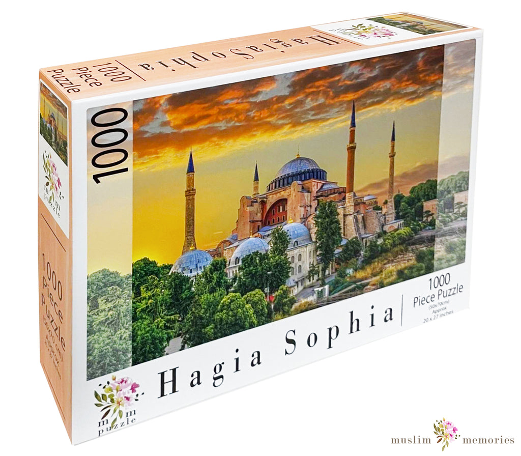 Islamic Puzzle The Magnificent Hagia Sophia A 1000 PC Set Muslim Memories