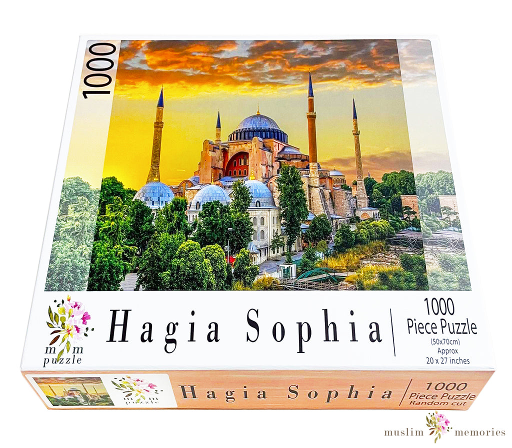 Islamic Puzzle The Magnificent Hagia Sophia A 1000 PC Set Muslim Memories