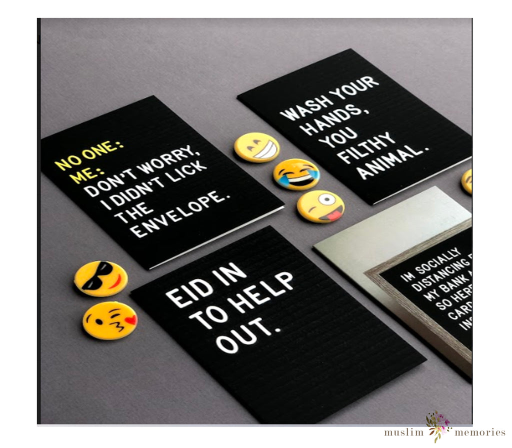 'Say It Straight' Mini Cards Multipack Muslim Memories