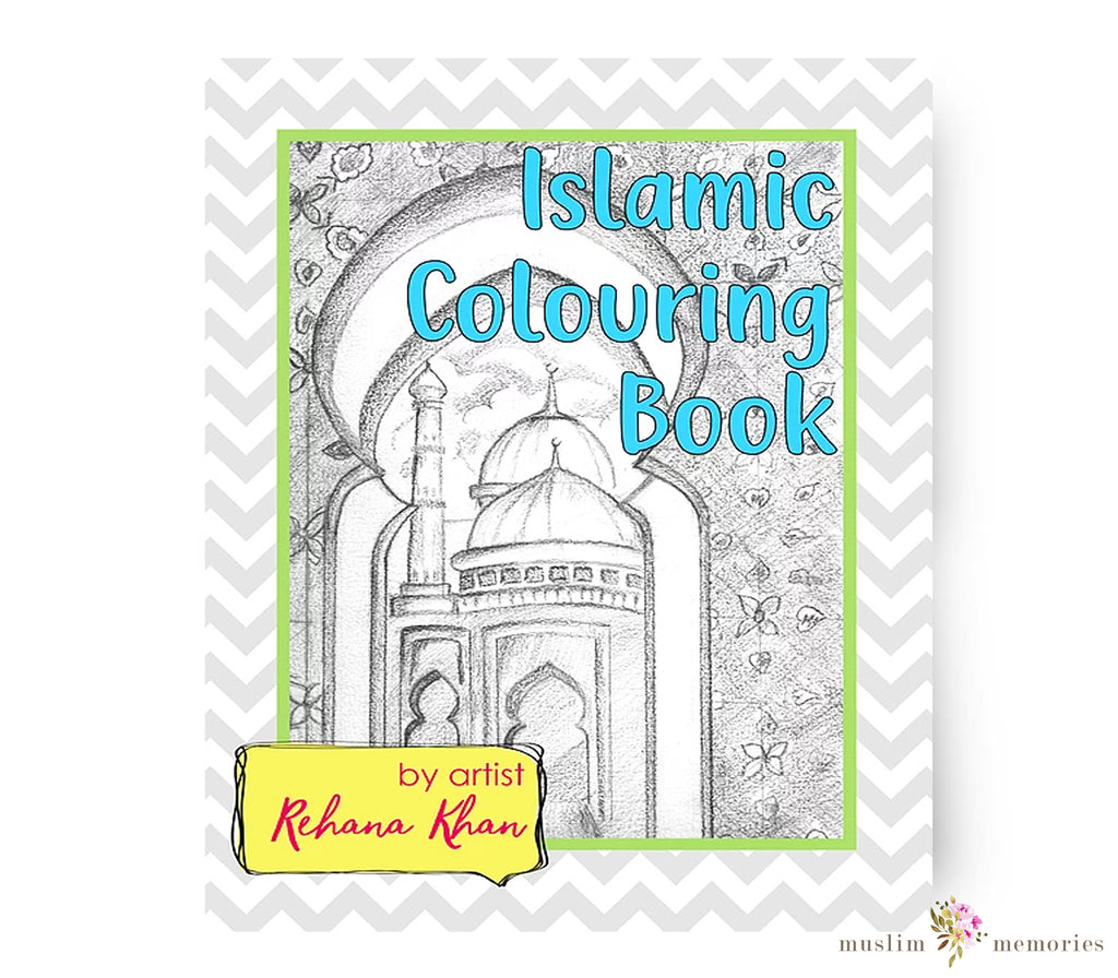 Islamic Colouring Book Muslim Memories