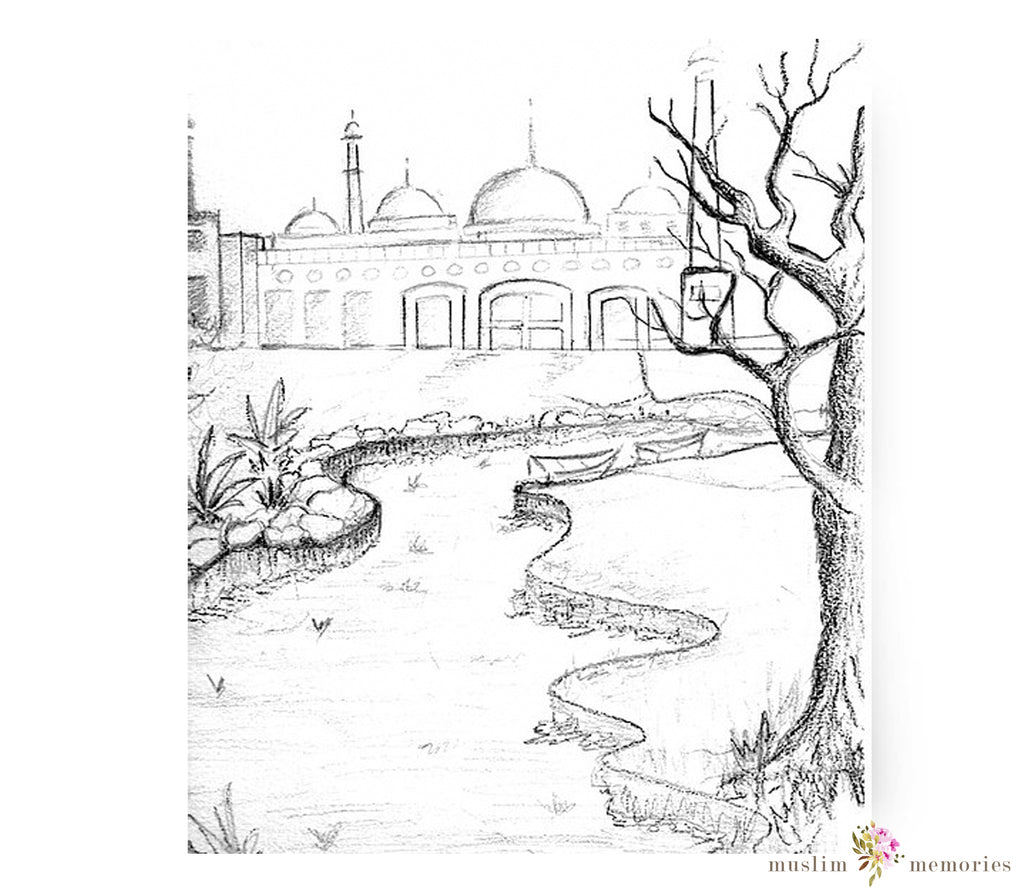 Islamic Colouring Book Muslim Memories