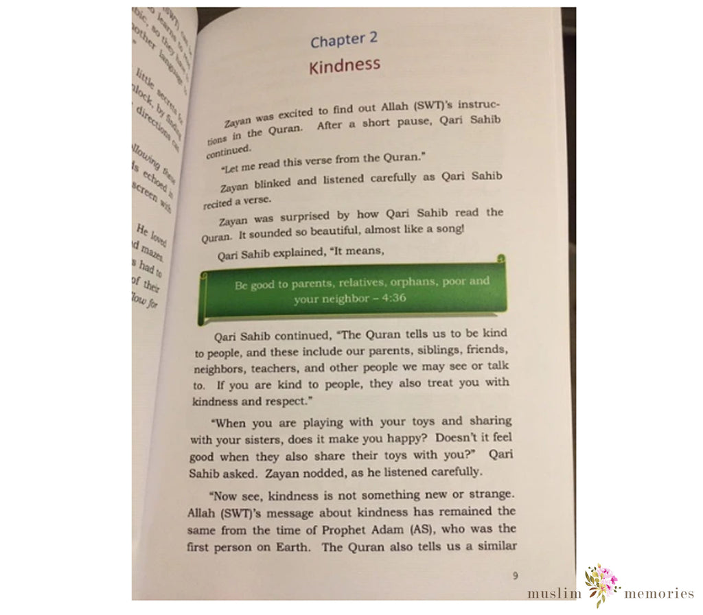 Zayan Unlocks the Quran Muslim Memories