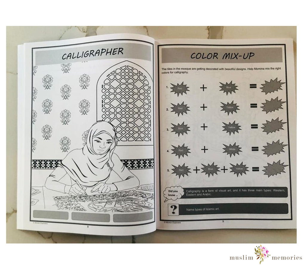 Muslim Girl Power Activity Book Muslim Memories