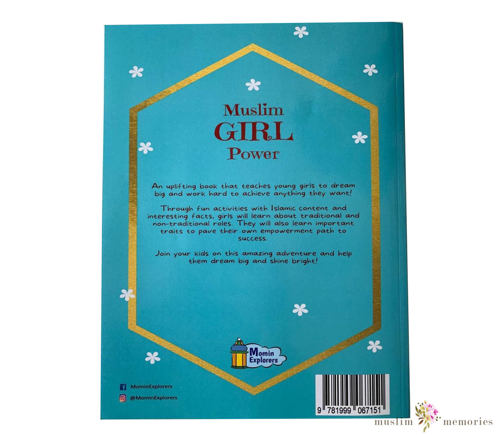 Muslim Girl Power Activity Book Muslim Memories