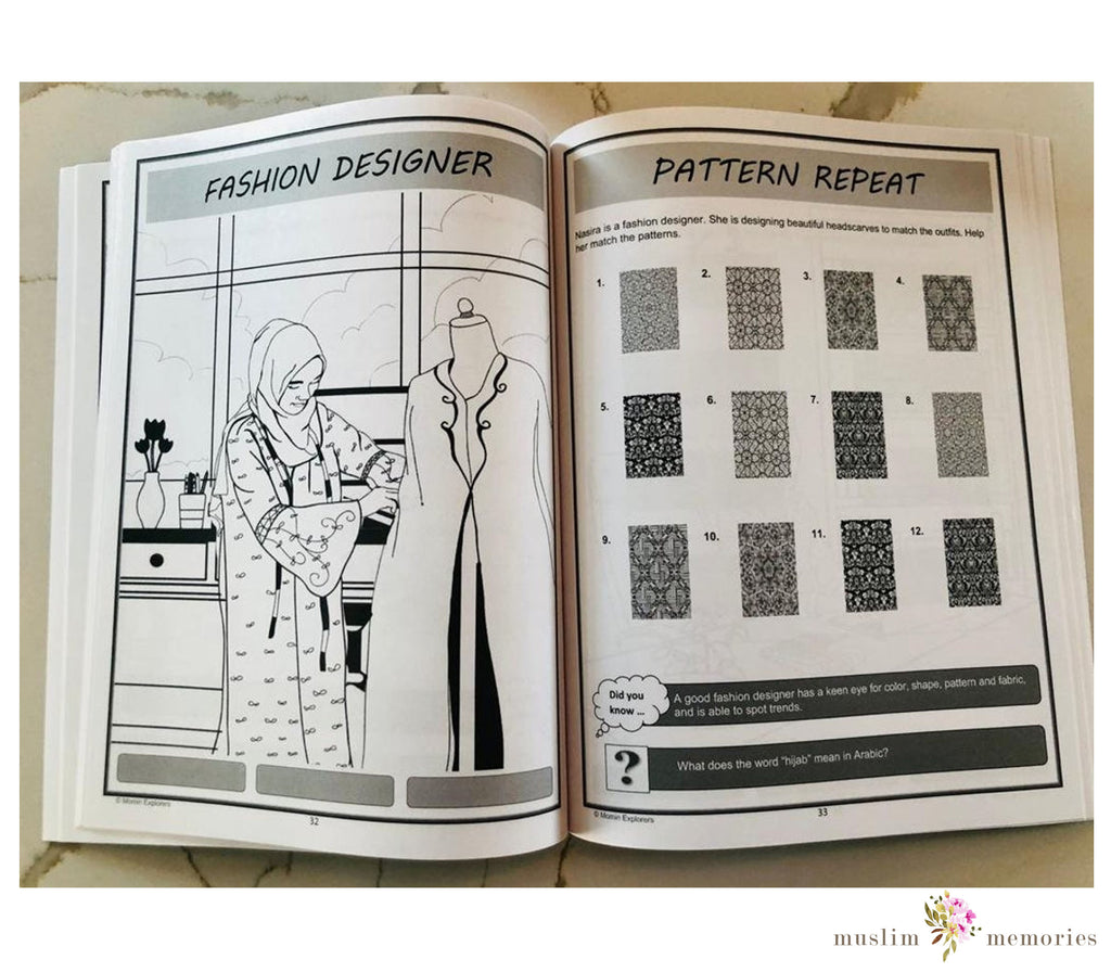 Muslim Girl Power Activity Book Muslim Memories