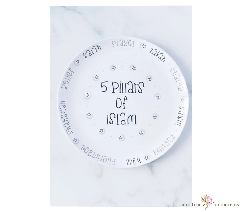 Neutral Pillars of Islam Tabletop Set Muslim Memories