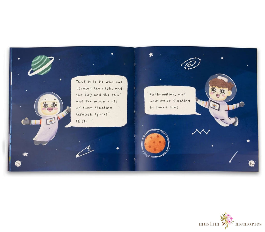 Ramadan In Space! Book by My Salah Mat By Wendy Booth Muslim Memories