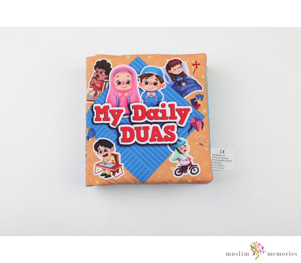 Islamic Children's Fabric Soft Books Series Alphabets and Numbers Muslim Memories