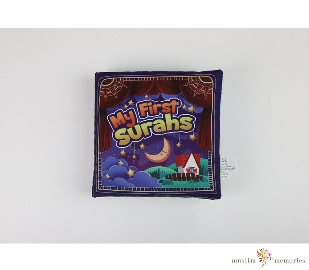 Islamic Children's Fabric Soft Books Series Alphabets and Numbers Muslim Memories