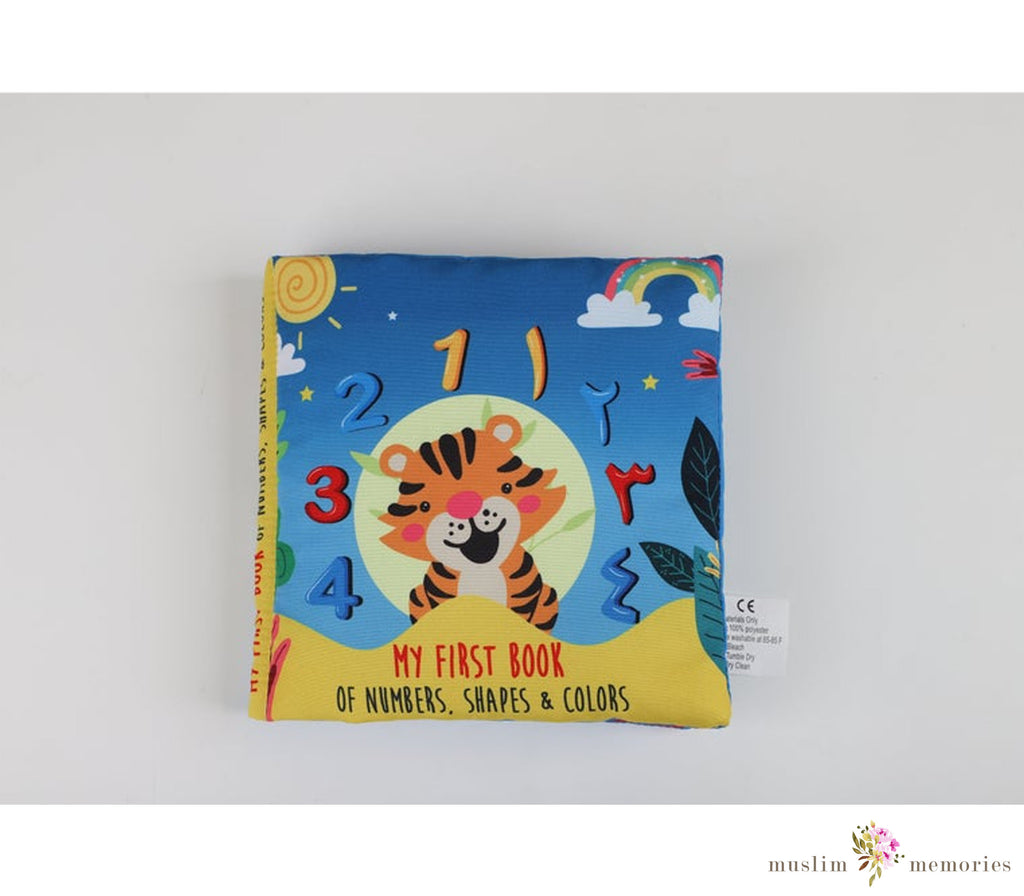 Islamic Children's Fabric Soft Books Series Alphabets and Numbers Muslim Memories