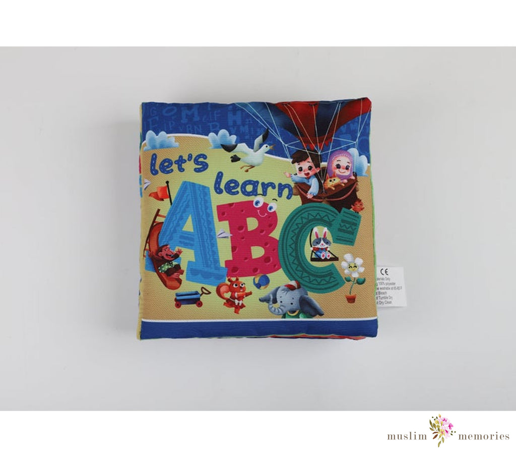 Islamic Children's Fabric Soft Books Series Alphabets and Numbers Muslim Memories