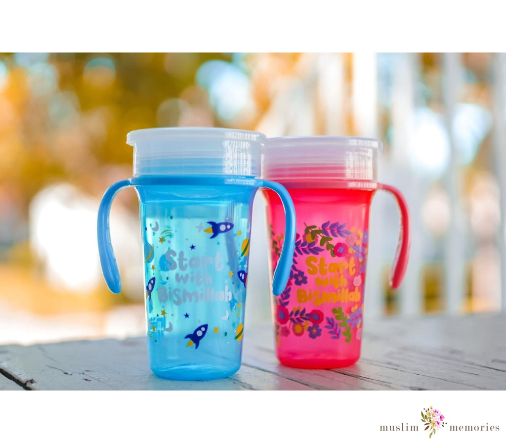 Bismillah Sippy Cup For Kids Muslim Memories