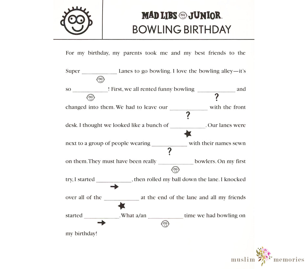 Sports Star Mad Libs Junior By Roger Price Muslim Memories