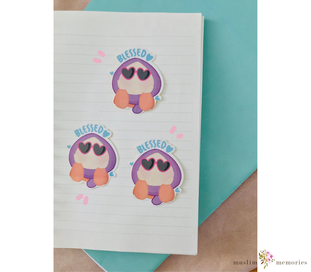 Islamic Sticker Set Featuring Hijabi's Muslim Memories
