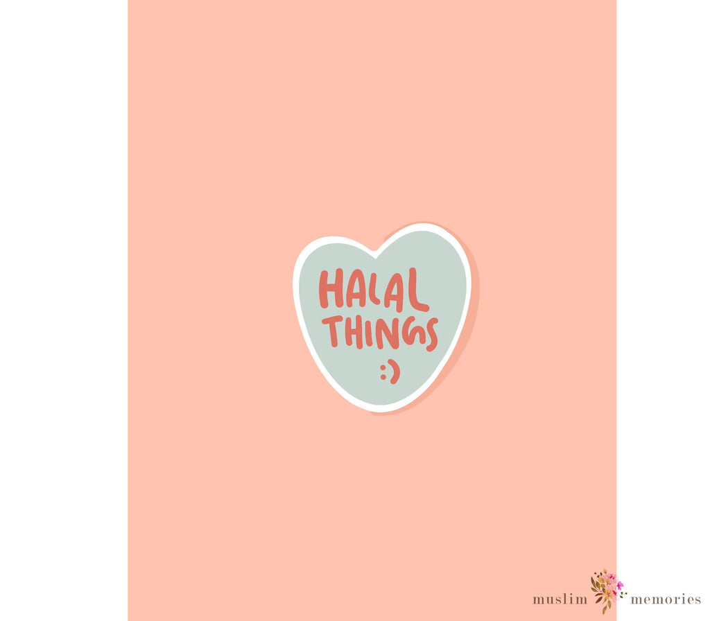 Islamic Quotes Stickers Set Muslim Memories