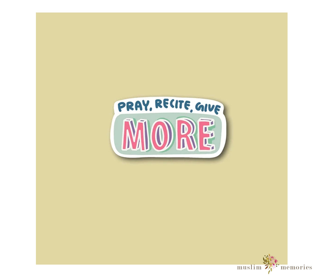 Ramadan Stickers Muslim Memories