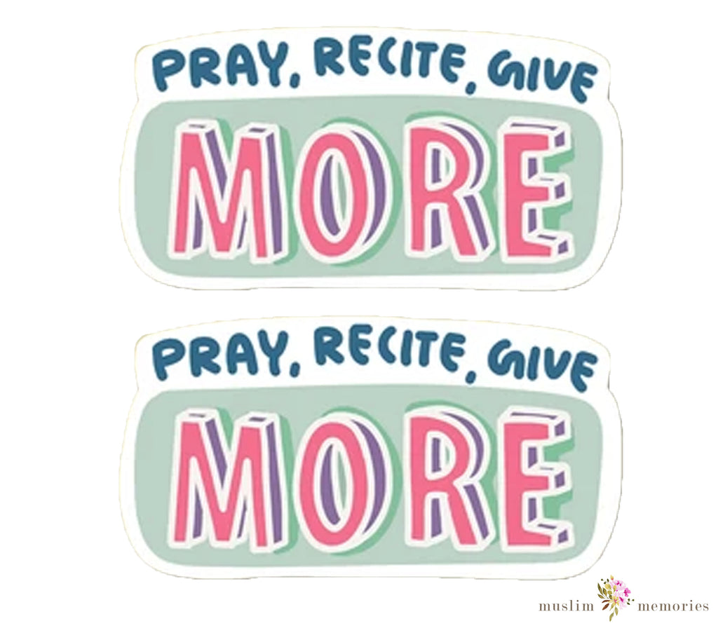 Ramadan Stickers Muslim Memories