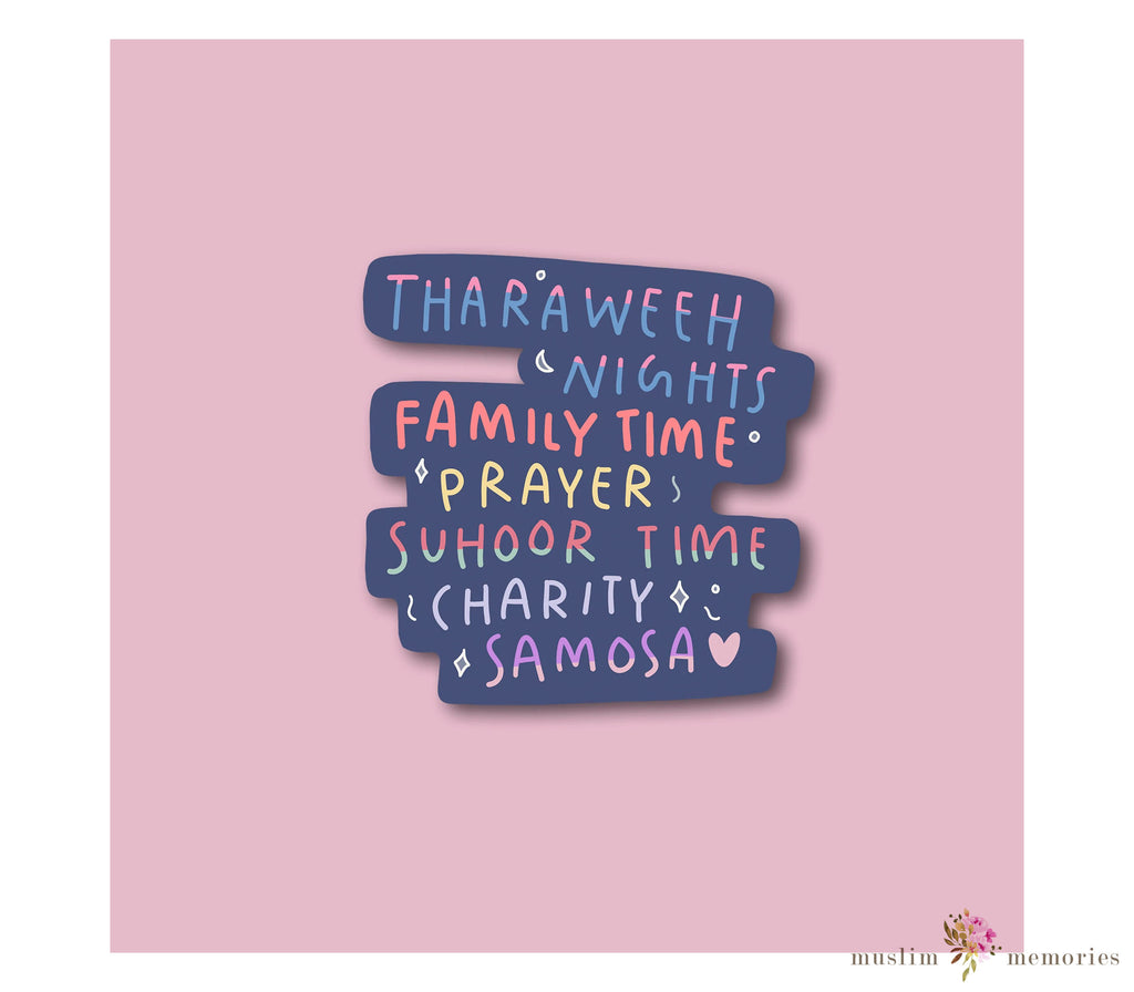 Ramadan Stickers (Copy) Muslim Memories
